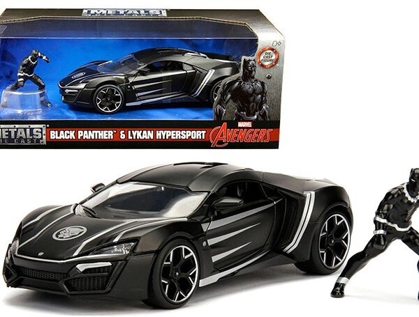 Jada 1:24 Avengers Black Panther & Lykan Hypersport – Hollywood Rides