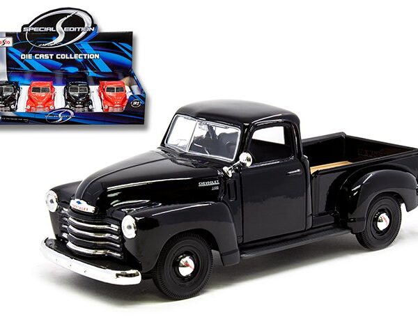 Maisto 1:24 1950 Chevrolet 3100 Pick Up Truck – Special Edition -Display Tray Set of 4