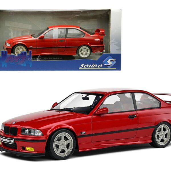 Solido 1:18 1994 BMW E36 Coupe M3 Streetfighter – Imola Red