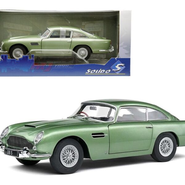 Solido 1:18 1964 Aston Martin DB5 – Porcelain Green