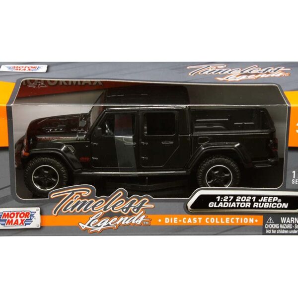 Motormax 1:24 2021 Jeep Gladiator Rubicon Hard Top –  Timeless Legends
