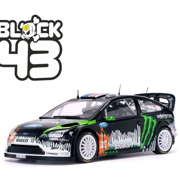 Sunstar 1:18 2010 Ford Focus RS Rally Day Ken Block – Black