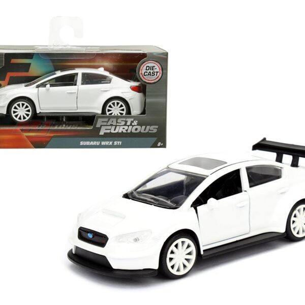 Jada 1:32 Subaru WRX STI – White – Fast & Furious 8