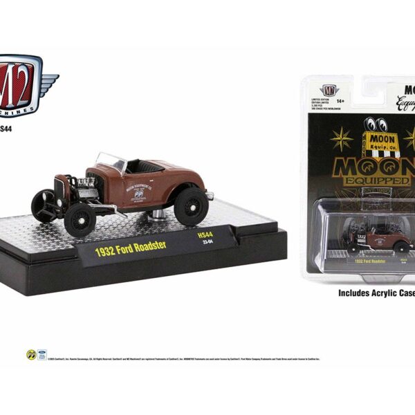 M2 Machines 1:64 1932 Ford Roadster Mooneyes – Hobby Exclusive