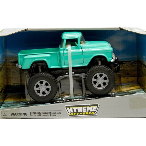 New Ray 1:32 Chevrolet Stepside Pickup – Green – Xtreme Off-Road