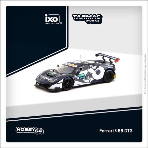 Tarmac Works 1:64 Ferrari 488 GT3 DTM 2021 NÃ¼rburgring Race 2 Winner Alex Albon