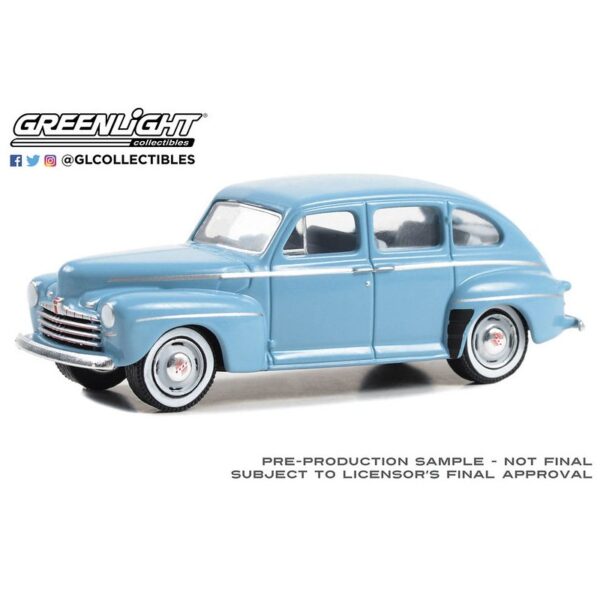 (Preorder) Greenlight 1:64 1946 Ford Super Deluxe Fordor – Fifty Years of Ford Progress – Golden Jubilee – Anniversary Collection Series 16 – Solid Pack