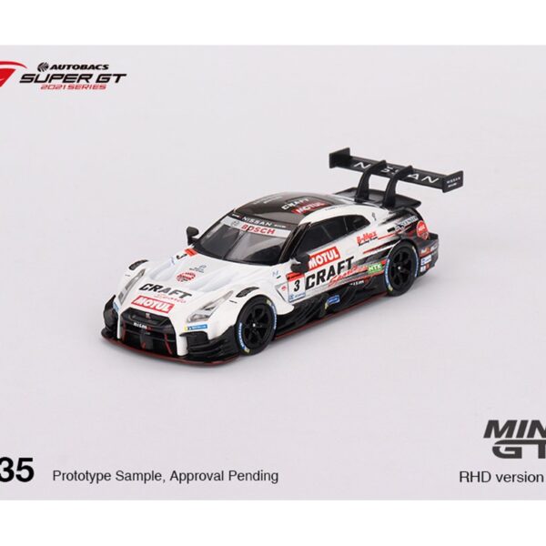 (Preorder) Mini GT 1:64 Japan Exclusive Super GT Nissan GT-R Nismo GT500  #3 NDDP Racing with B-Max 2021