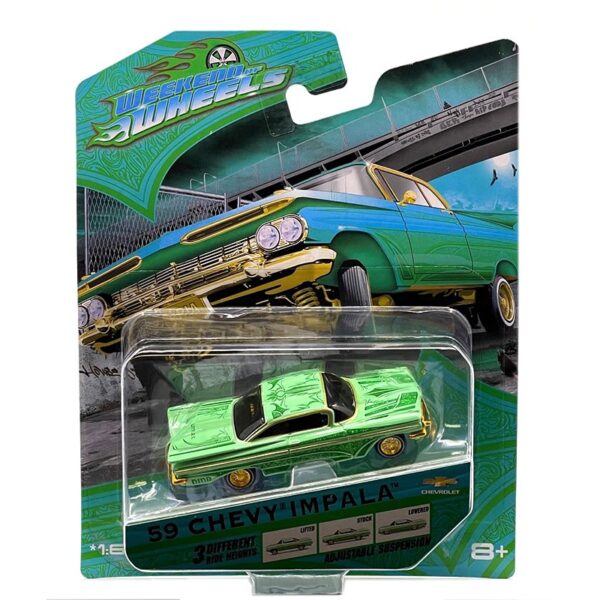 Maisto 1:64 Weekend Of Wheels 2023 Exclusive Lowriders 1959 Chevrolet Impala SS