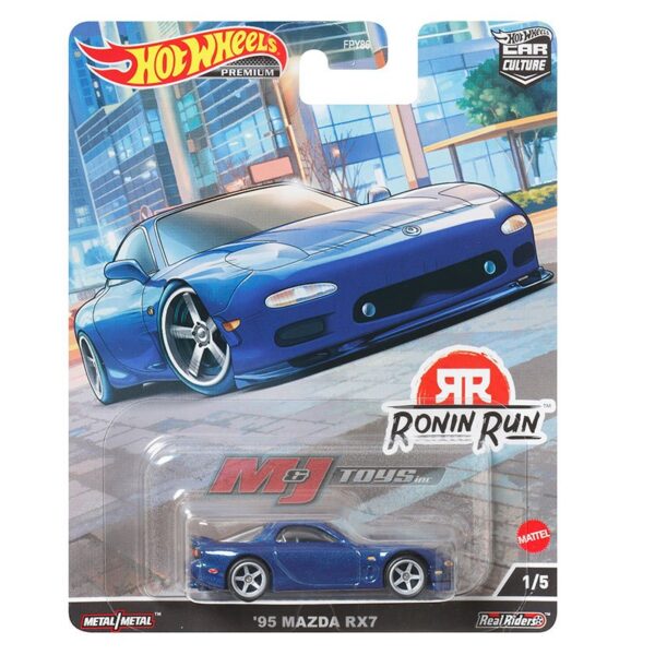 Hot Wheels 1:64 Car Culture 2022 P Case Ronin Run Mazda RX-7 FD 1995 – SOLID PACK CASES