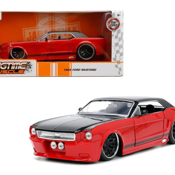 Jada 1:24 1965 Ford Mustang GT (Red) â€“ Bigtime Muscle