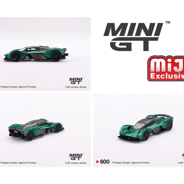 (Preorder) Mini GT 1:64 Aston Martin Valkyrie Aston Martin – Racing Green – MiJo Exclusives