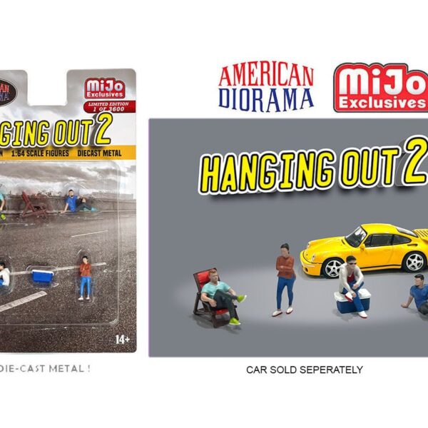 American Diorama 1:64 Hanging Out 2 – MiJo Exclusives Limited Edition 3,600