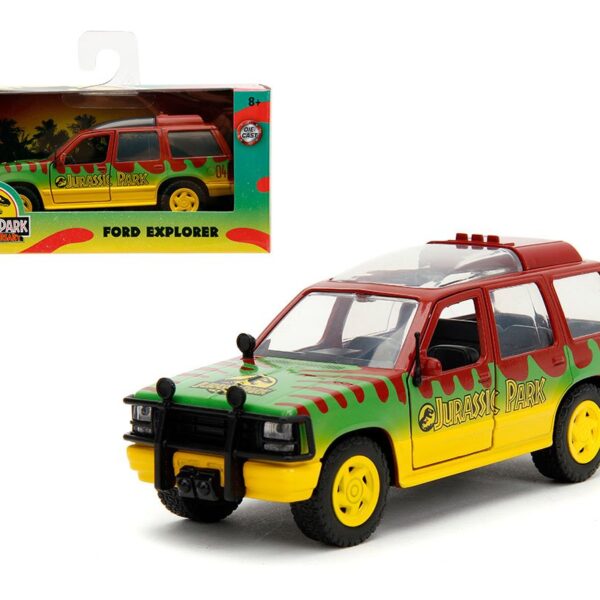 Jada 1:32 1993 Ford Explorer 30th Anniversary â€“ Jurassic Park â€“ Hollywood Rides