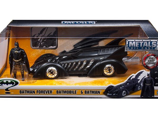 Jada 1:24 1995 Batmobile with Batman Figure – Batman Forever – Hollywood Rides