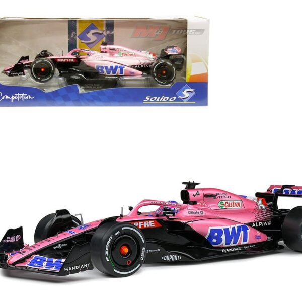 Solido 1:18 Alpine A522 F. Alonso #14 Bahrain Grand Prix 2022
