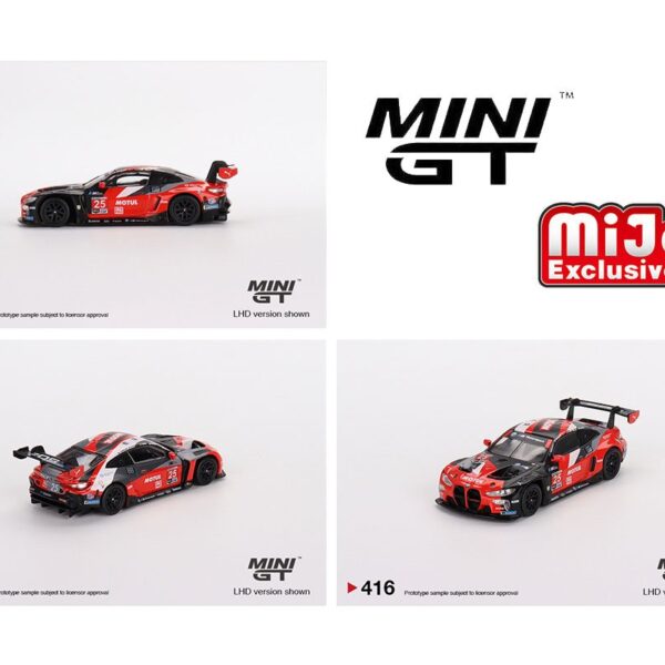 Mini GT 1:64 BMW M4 GT3 #25 BMW Team RLL 2022 IMSA Daytona 24 Hrs Limited Edition -Mijo Exclusives USA