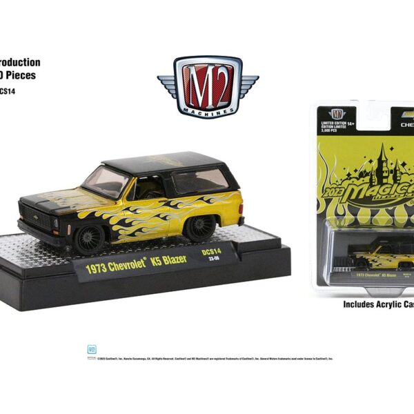 M2 Machines 1:64 Magical Weekend Of Cars Exclusive 1973 Chevrolet K5 Blazer Limited 3,600 Pcs