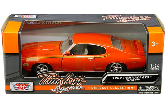 Motormax 1:24 1969 Pontiac GTO Judge – Timeless Legends