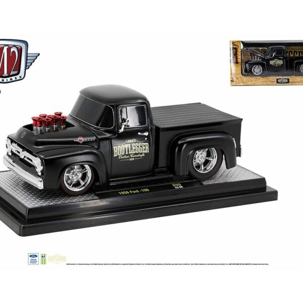 M2 Machines 1:24 Auto-Machines 1956 Ford F100 Pick Up Bootlegger 99A