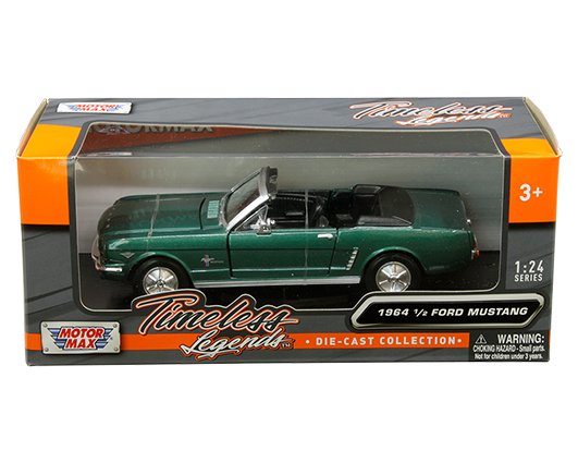 Motormax 1:24 1964 1/2 Ford Mustang Convertible â€“ Timeless Legends