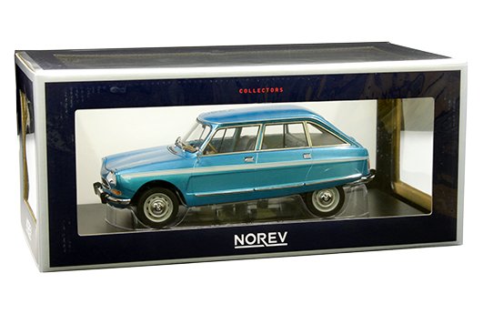 Norev 1:18 1974 Citroen Ami Super (Delta Blue metallic)