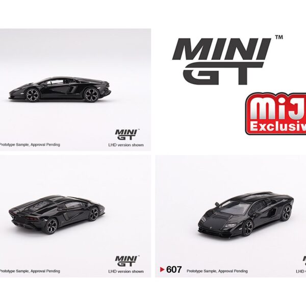 (Preorder) Mini GT 1:64 Lamborghini Countach LPI 800-4 – Nero Maia –Â LHD – MiJo Exclusives