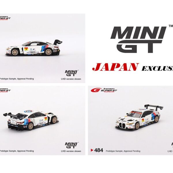 Mini GT 1:64 Japan Exclusive Super GT BMW M4 GT3 #7 BMW Team Studie x CSL 2022
