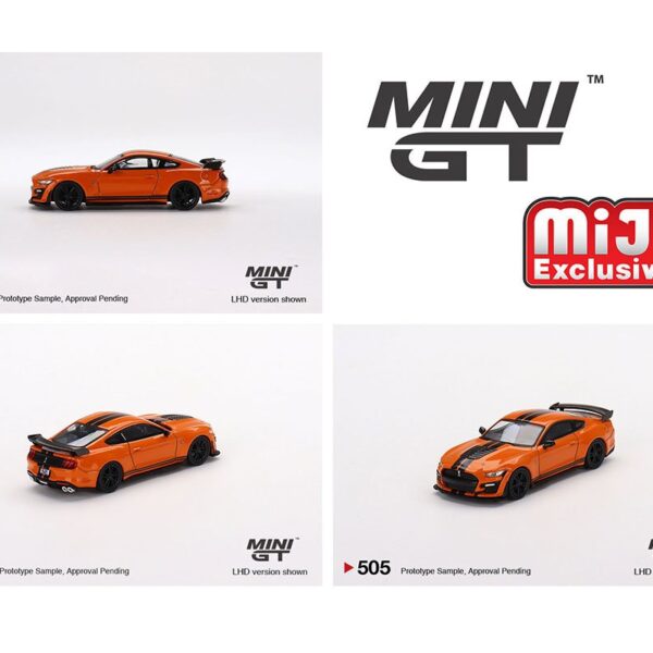 Mini GT 1:64 Ford Mustang Shelby GT500 (Twister Orange) – MiJo Exclusives USA
