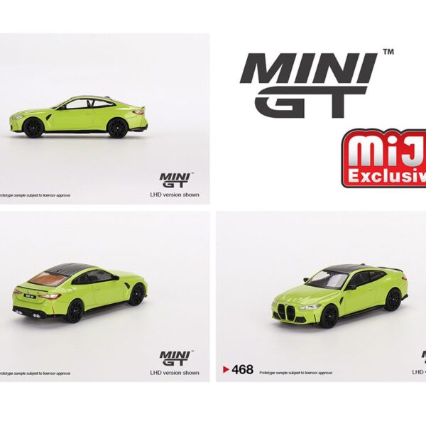 Mini GT 1:64 BMW M4 Competition (G82) Yellow