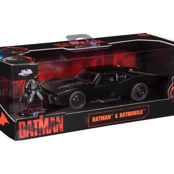 Jada 1:32 Batmobile and Batman Figure – DC’s The Batman – Hollywood Rides