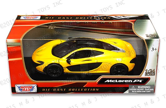 Motormax 1:24 McLaren P1 (Yellow)