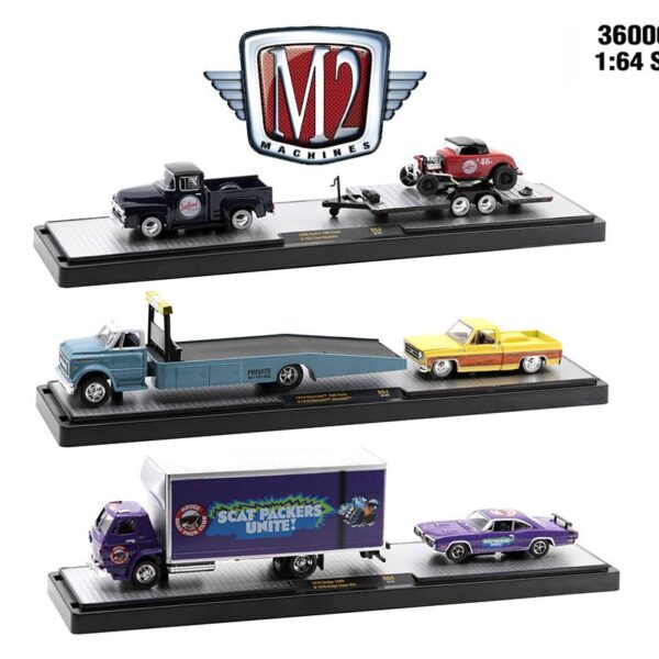 M2 Machines 1:64 Auto Haulers Release 64 Assortment 3 Styles