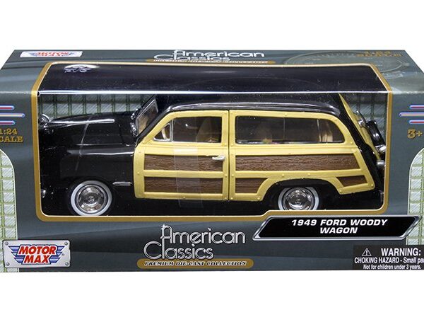 Motormax 1:24 1949 Ford Woody Wagon â€“ Timeless Legends