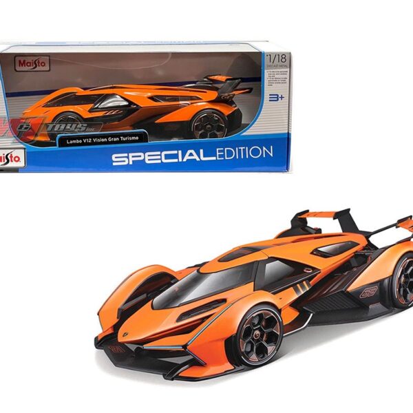 Maisto 1:18 Lamborghini V12 Vision Gran Turismo – Orange – Special Edition