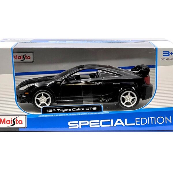 Maisto 1:24 Toyota Celica GT-S – Black – Special Edition
