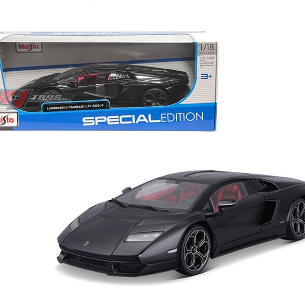 Maisto 1:18 Lamborghini Countach LPI 800-4 – Black – Special Edition