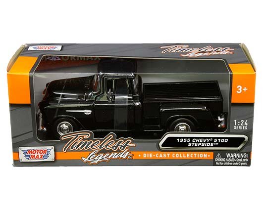 Motormax 1:24 1955 Chevrolet Step side Truck â€“ Timeless Classics