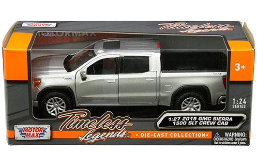 Motormax 1:27 2019 GMC Sierra 1500 SLT Crew Cab – Timeless Legends