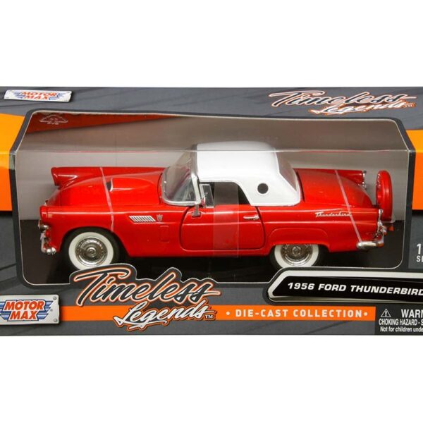 Motormax 1:24 1956 Ford Thunderbird – Timeless Legends