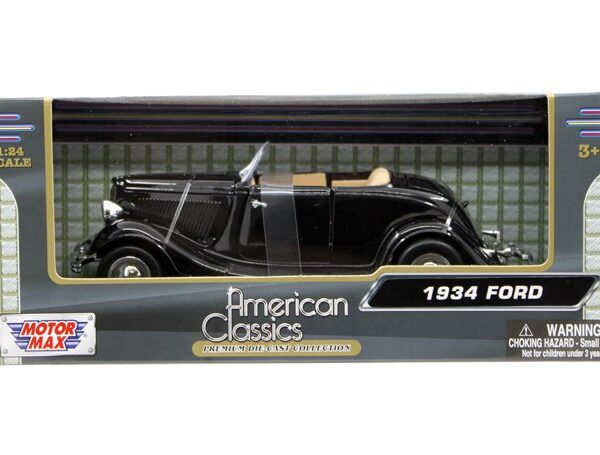 Motormax 1:24 1934 Ford Convertible – American Classics