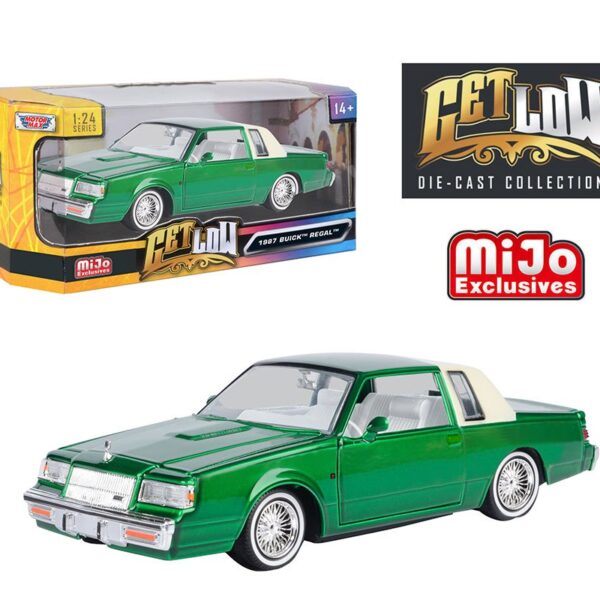 Motormax 1:24 1987 Buick Regal â€“ Get Low â€“ MiJo Exclusives