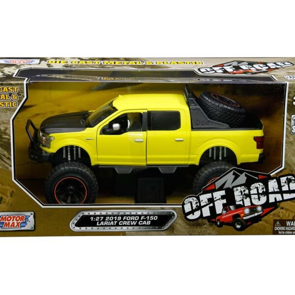 Motormax 1:27 2019 Ford F-150 Lariat Crew Cab – Off-Road