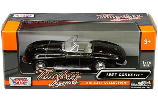 Motormax 1:24 1967 Chevrolet Corvette – Timeless Legends