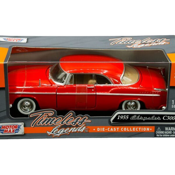 Motormax 1:24 1955 Chrysler C300 â€“ Timeless Legends