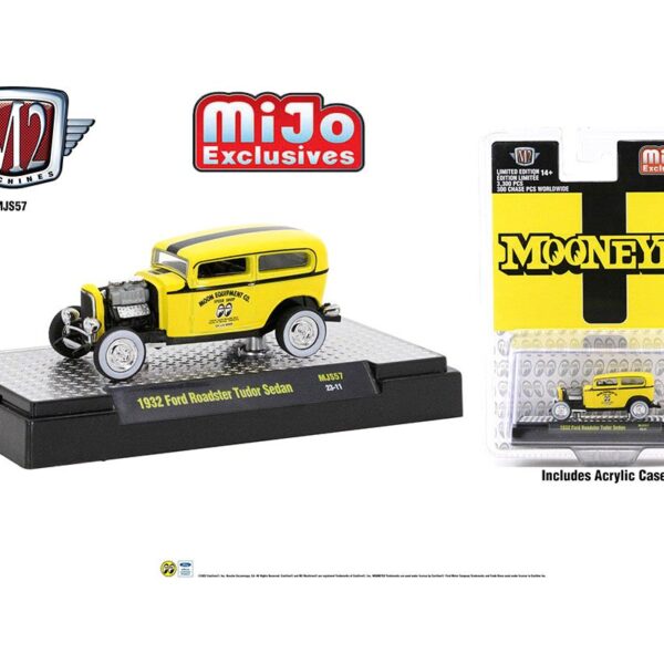 M2 Machines 1:64 1932 Ford Tudor Sedan Mooneye’s Limited Edition 3,600 Pcs – Mijo Exclusives
