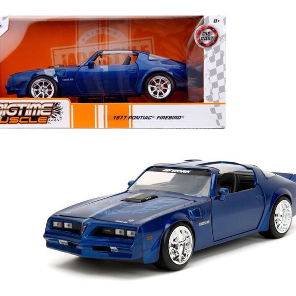 Jada 1:24 1977 Pontiac Firebird – Blue – Bigtime Muscle