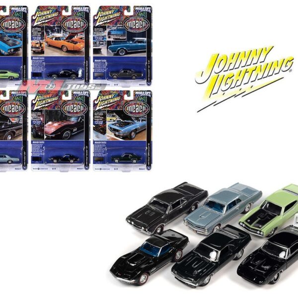 Johnny Lightning 1:64 Muscle Cars USA 2022 Release 3 Version B Assortment