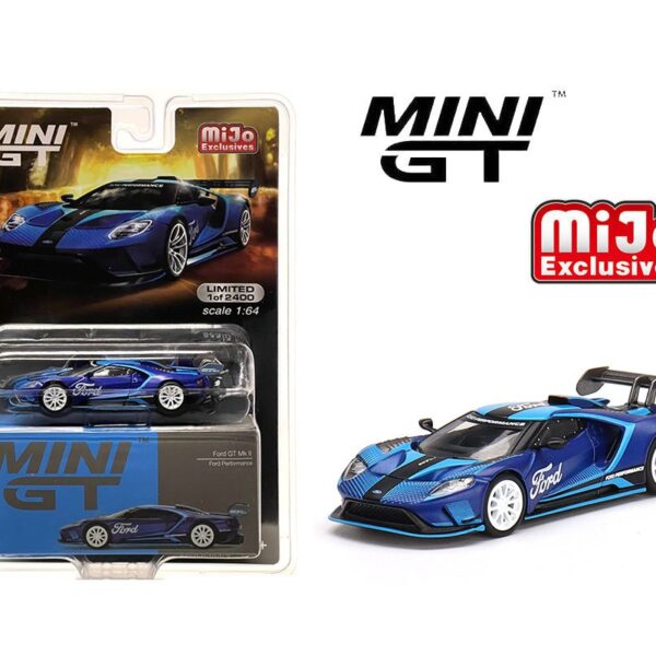 Mini GT 1:64 Ford GT MK II Ford Performance – Mijo Exclusives