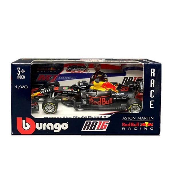 Bburago 1:43 2020 Aston Martin Red Bull RB16 – Redbull Racing – Race